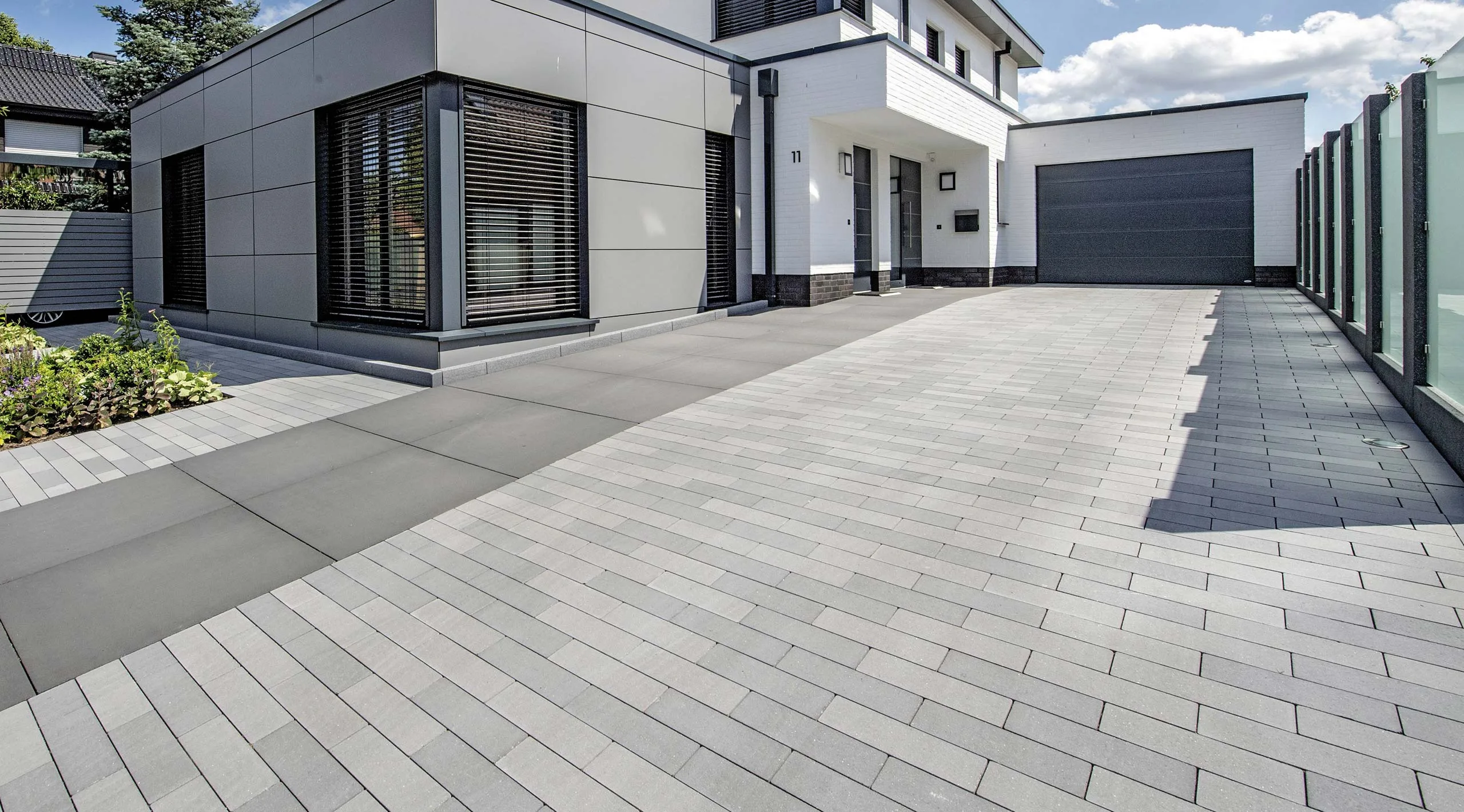 Hofeinfahrt Pflaster